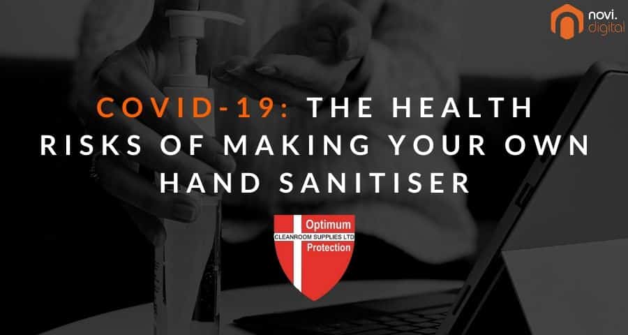 COVID-19: The Health Risks of Making Your Own Hand Sanitiser
