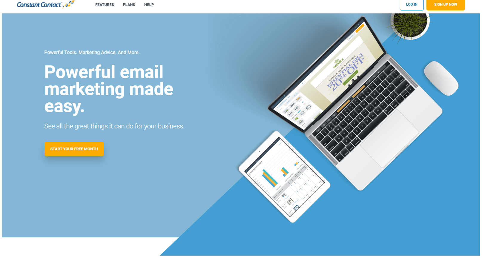 ConstantContact is one of the best MailChimp alternatives