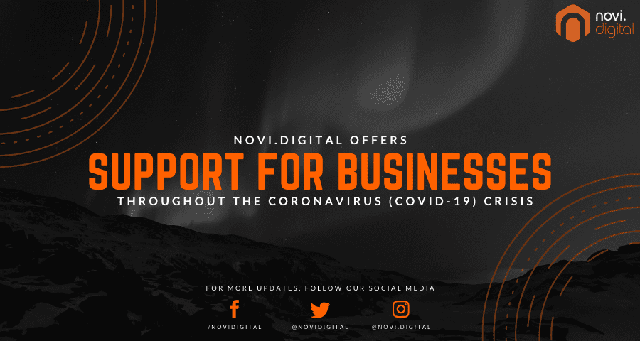 novi.digital offer Free and Low-Cost Marketing Support for Businesses Affected by Coronavirus