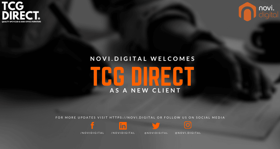 novi.digital Welcomes TCG Direct As New Client